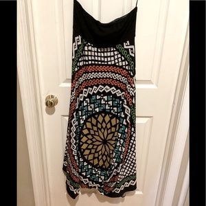 Nicole Miller strapless dress